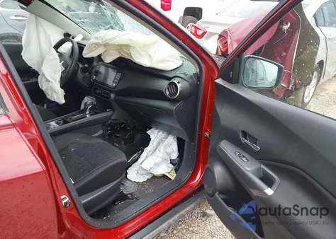 2021 Nissan Kicks Sv Xtronic Cvt from USA, damaged, VIN 3N1CP5CV1ML564684